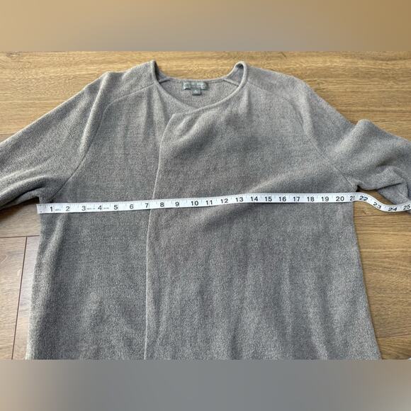 Barefoot Dreams CozyChic Ultra Lite Wide Collar Jacket Gray Size Medium - Picture 9 of 12